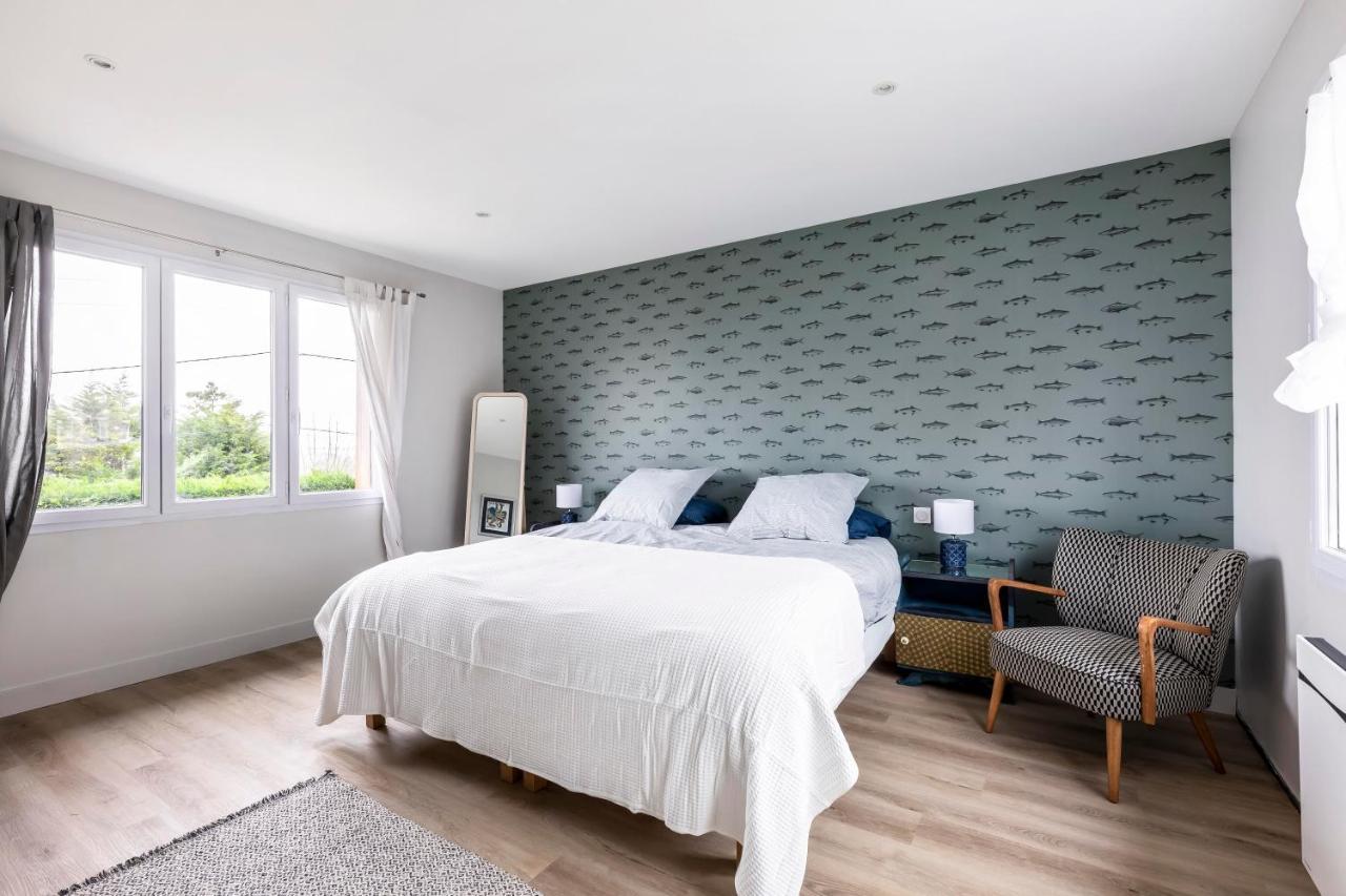 Le Domaine Des Pins - Maison 2 Chambres Vue Mer 勒特雷波尔 外观 照片