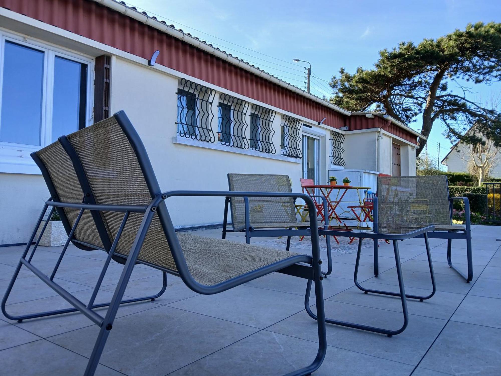 Le Domaine Des Pins - Maison 2 Chambres Vue Mer 勒特雷波尔 外观 照片
